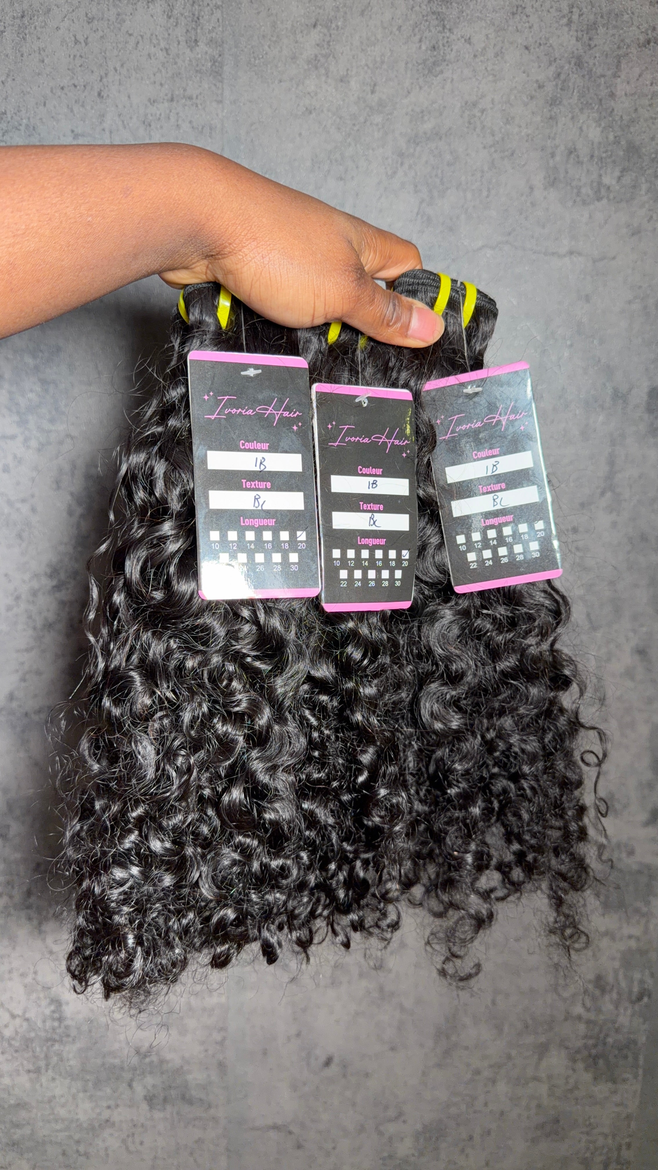 Burmese curly bundles