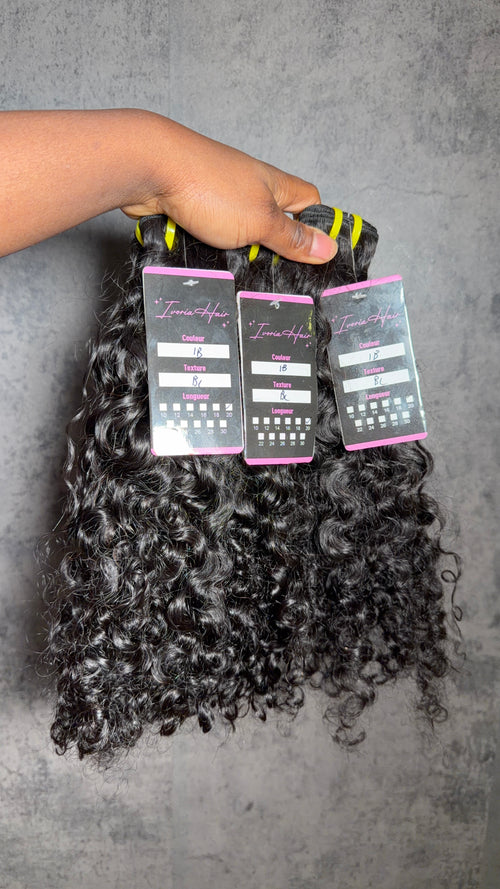 Burmese curly bundles